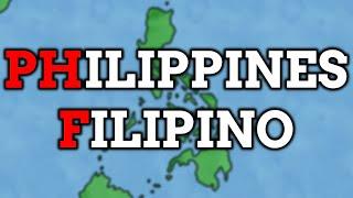 Why Philippines Is Spelt PH & Filipino F