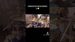Harder,Better,Faster,Stronger. Drum Less Track. #gospelchops  #Instagram #shedtrack #drumndrum