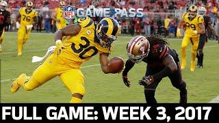 Highest Scoring TNF Game EVER: Rams vs. 49ers Week 3, 2017 FULL GAME