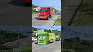 Funny Trucks Dance #truck #truckjogetlucu #trukdance