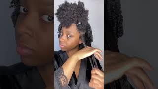 The most UNDERRATED wash and go products for type 4 natural hair #naturalhair #naturalhairstyles