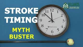 STROKE TIMING … A Complete MythBusting Study of Stroke Acceleration Effects