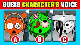 Guess The HORROR Incredibox Sprunki Characters by their VOICE! | GUESS THE CHARACTER'S VOICE