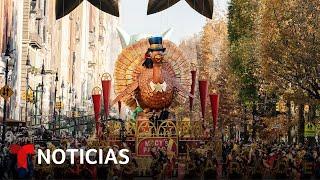 Mire los preparativos para el desfile del Día de Acción de Gracias de Macy’s