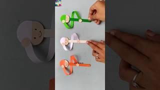 Republic day paper Craft idea #artideas   #republicday2023 #short #diy #crafts #shortvideo