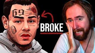 6ix9ine Is Verging On Bankruptcy | Asmongold Reacts to SunnyV2