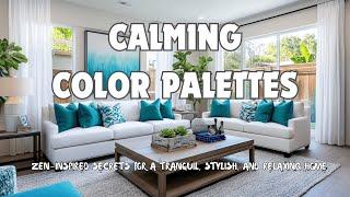 Calming Color Palettes: Zen-Inspired Secrets for a Tranquil, Stylish, and Relaxing Home Retreat