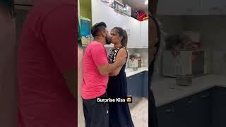 Surprise Kiss  Wife Khush ️  #rajatbornstar #ashortaday #shorts #kiss #couplegoals #viral