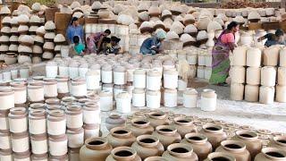 Ceramic Jars Making Industry | Ceramic Jars Making Process | Ceramic Jars Manufacturing #CeramicJars