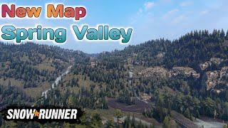 New Map Spring Valley In SnowRunner Season 14 @TIKUS19