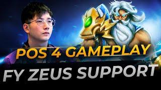 fy plays Zeus Support Pos 4 | Full Gameplay Dota 2 Replay