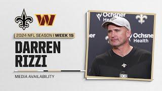 Darren Rizzi on Saints' QB situation, Jayden Daniels | New Orleans Saints