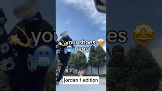 Your shoes if you jordan 1 edition #us #uk #youtubeshorts #drip