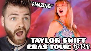 First Time EVER Reacting to Taylor Swift: The Eras Tour | Part 1: Lover | REACTION!