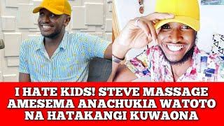 NACHUKIA WATOTO SANA! STEVE MASSAGE VIDEO SHOCKS KENYANS