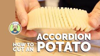 Accordion Potato Prep