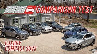 Comparison Test: Luxury Compact SUV Challenge