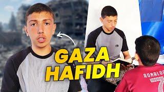 BEAUTIFUL Recitation by GAZA Qur'an Teacher Amidst Hardship