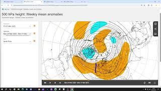 ECMWF 42 Day Forecast: Very Dry March - Wetter April???