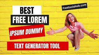 Best Dummy Text Generator - Lorem Ipsum Text - Fake Text Message Generator Tool