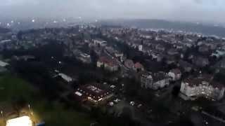 Brno, Czech Republic from above with a DJI Phantom FC40