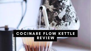 Exploring the Cocinare Flow Kettle with our limited Tanzanian Gesha