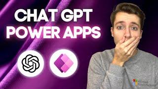 Chat GPT avec Power Apps... c'est dingue !