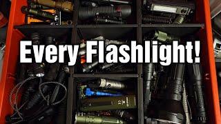 My Flashlight Collection RANKED (110+ Flashlights!)