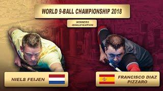 Niels Feijen - Francisco Diaz Pizzaro | World 9-Ball Championship 2018