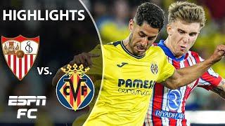 STOPPAGE TIME WINNER  Sevilla vs. Villarreal | LALIGA Highlights | ESPN FC