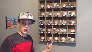 My autographed baseball collection!