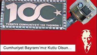 Türkiye Cumhuriyeti 100 Yaşında... Herkesin Cumhuriyet Bayramı Kutlu Olsun