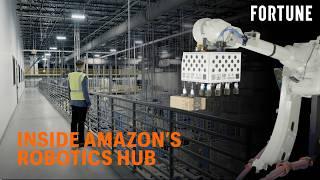 Inside the Amazon Testing Lab where Engineers Design the Latest Robotics  | Fortune