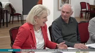 Jubileumi programot tervez az Egri Civil Kerekasztal - 2024.12.12.