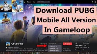 Install PUBG Mobile All Verion In Gameloop - PUBG TW, PUBG VNG, PUBG KR In Gameloop - Rehan Gaming