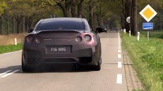 1050HP Nissan GT-R Godzilla R1K - Fast Accelerations, Onboard & FLAMES!