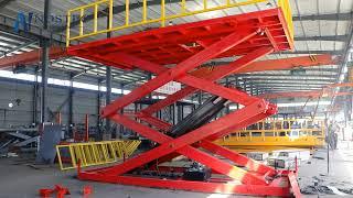 Big platform Scissor lift platform from NOSTEC