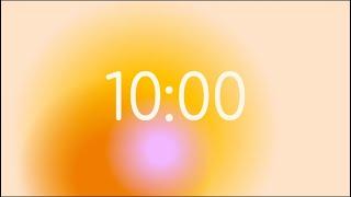 Orange Aura 10  Minute Timer