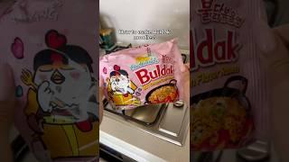 Buldak ramen cooking tutorial  #ramen #ramennoodles #buldak