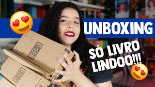 UNBOXING - Livros que ganhei de aniversário | Uma Odisséia Literária