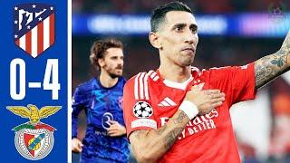 Benfica vs Atletico Madrid 4-0 - All Goals & Highlights - Champions League 2024