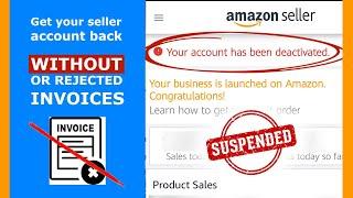  How To FIX an Amazon SECTION 3 Suspension/Deactivation WITHOUT or REJECTED Invoices