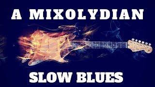 A Mixolydian Slow Blues Jam | Sexy Guitar Backing Track