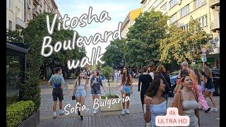 Vitosh Boulevard, Sofia walking tour 4k #travel #sofia #путешествия #tourism #bulgaria #болгария