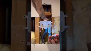WASHER MACHINE BOX! #plumbing #plumber #diy #craft #tips #tricks #hdplumbers #crafts #diycrafts #fyp