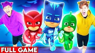 LANKYBOX Playing PJ MASKS: HEROES OF THE NIGHT! (NEW GAME *FULL GAMEPLAY WALKTHROUGH*)