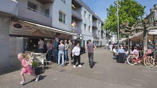 Es ist Maifeiertag hier in Viersen, ich spaziere durch die Stadt. | 4K UHD 60fps |