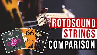 Rotosound Bass Strings Comparison: Ultramag VS Swing Bass VS Nexus