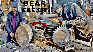 Gear manufacturing Process in Pakistan // Amazing skills