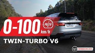 2019 Land Rover Discovery Sd6 0-100km/h & engine sound